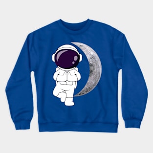 Half Moon Yoga Pose 3 Crewneck Sweatshirt